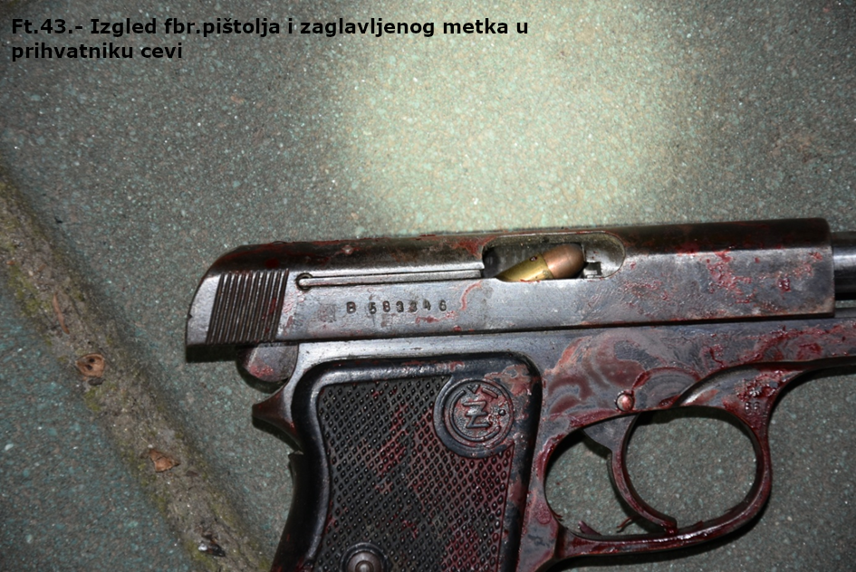 Pištolj sa zaglavljenim metkom