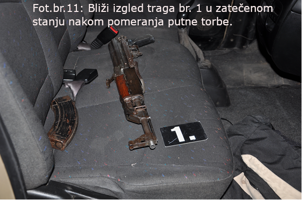 Automatska puška u vozilu