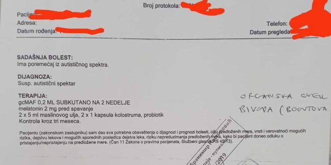 Dr Nestorović detetu sa autizmom prepisao ORGANSKU CVEKLU i MASLINOVO ULJE!? „Svašta sam čula, ali za ovo nikad!“