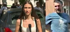 Blokader pokušao da udari reporterku Informera: Brutalno je vređali i nazivali ku*vom, gurali i snimatelja!