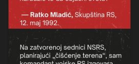 Novi Pazar: Lider „blokadera“ Delimeđac ponovo tvrdi da su Srbi počinili genocid u Srebrenici, dok organizatori protesta u Srbiji insistiraju na priznanju